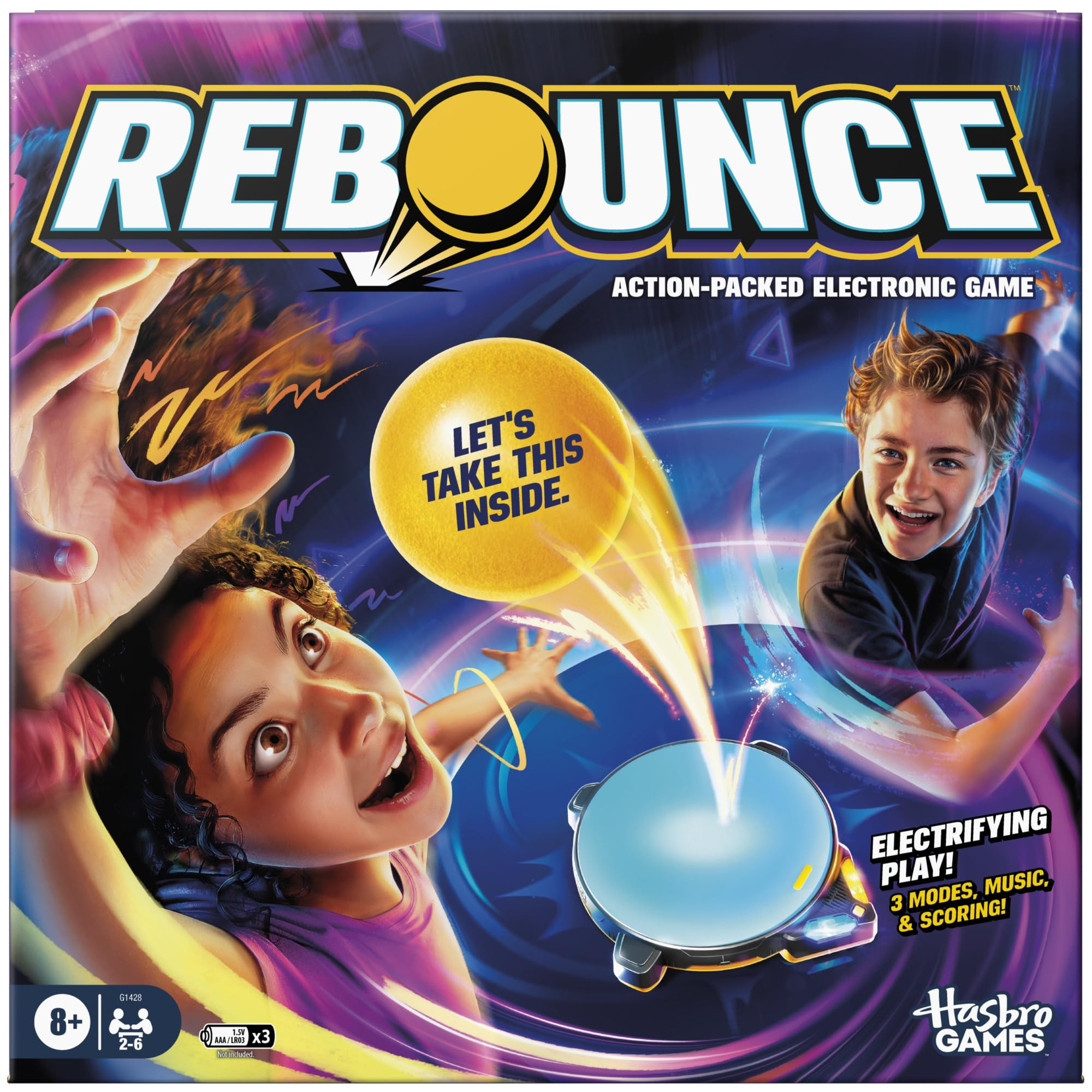Hasbro Games Rebounce Game | Indoor and Outdoor Electronic Action Game for Kids, Teens, and Adult... | Amazon (US)