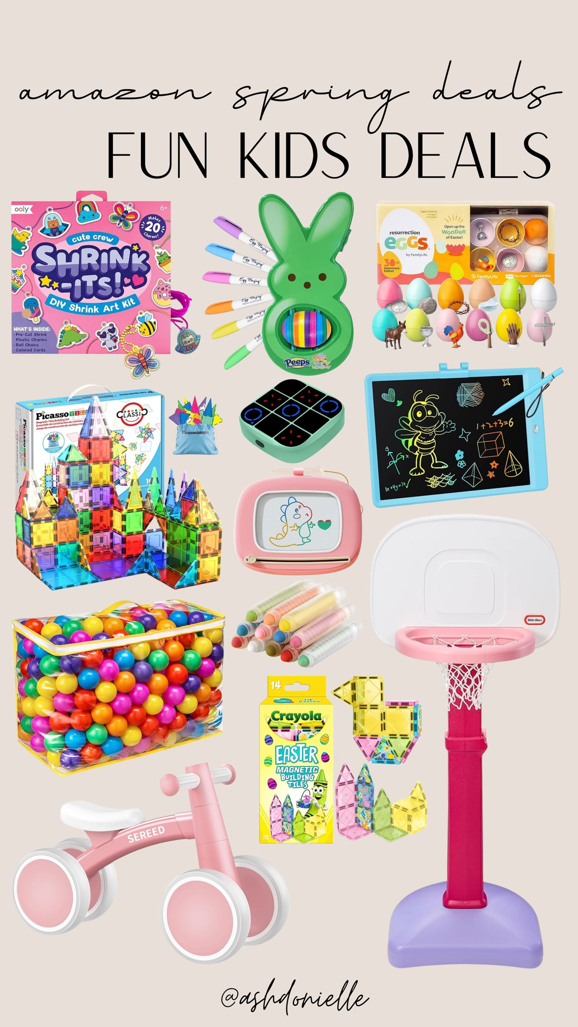 Amazon spring deals kids toys and games

educational learning toys for kids
interactive board games family night
outdoor play toys and activities
creative arts and crafts kits
building blocks and stem toys
pretend play kitchen and dolls
puzzles for different age levels
remote control cars and trucks
indoor activity games for kids

#LTKKids #LTKSaleAlert #LTKSeasonal
