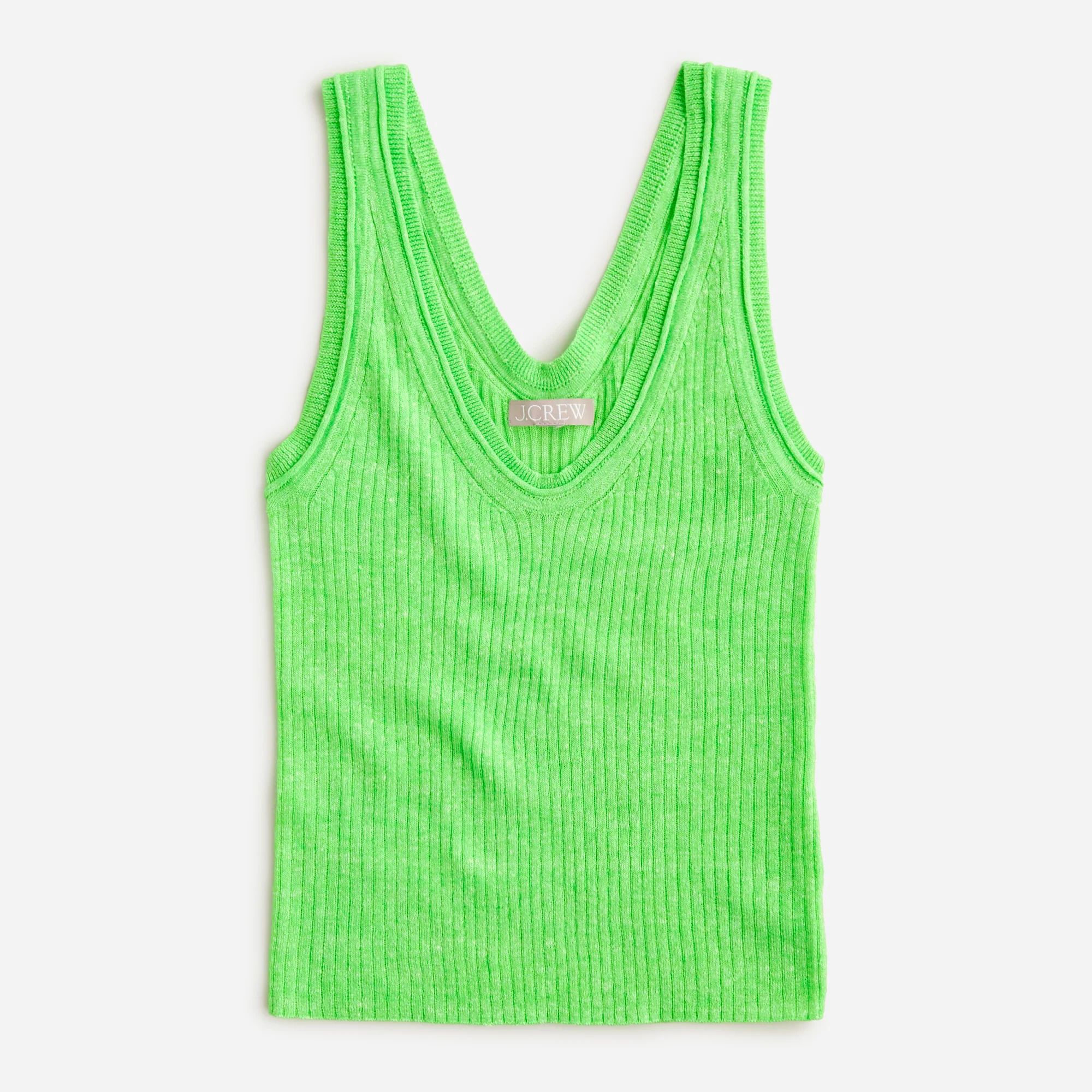 Merino-linen blend sweater-tank | J.Crew US