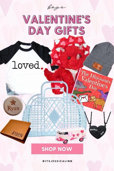 Valentine’s Day gifts for boys
Blue retro jelly basket
Vane times day shirt
Dinosaur valentine stuffed animal 
Leather name beanie
Wooden yo-yo Etsy
First wallet
Dinosaur Valentine’s Day book
Mother and son heart necklace
Valentine’s Day hot wheel van
Loved
Valentines gifts for little boys


Follow my shop @linnstyleblog on the @shop.LTK app to shop this post and get my exclusive app-only content!

#liketkit 
@shop.ltk
https://liketk.it/3XX0K 

Follow my shop @linnstyleblog on the @shop.LTK app to shop this post and get my exclusive app-only content!

#liketkit #LTKGiftGuide #LTKfamily #LTKkids #LTKkids #LTKGiftGuide #LTKfamily
@shop.ltk
https://liketk.it/4rRbV


#LTKbaby #LTKGiftGuide #LTKkids