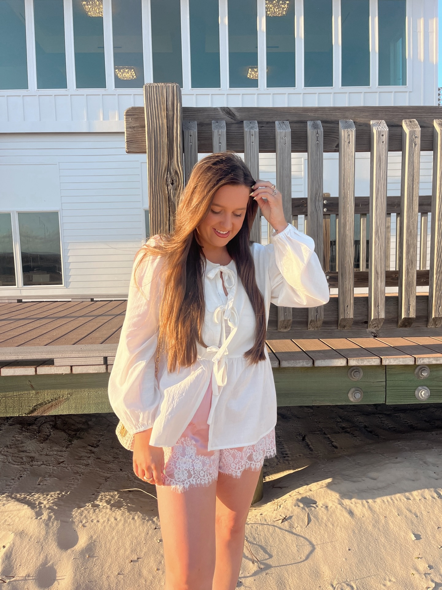 date night with hubby ✨🌴🌊🐚🥥 outfit is from Amazon say OUTFIT for 🔗’s #springstyle #amazonfashion #summerstyle #beachstyle #amazonfinds
