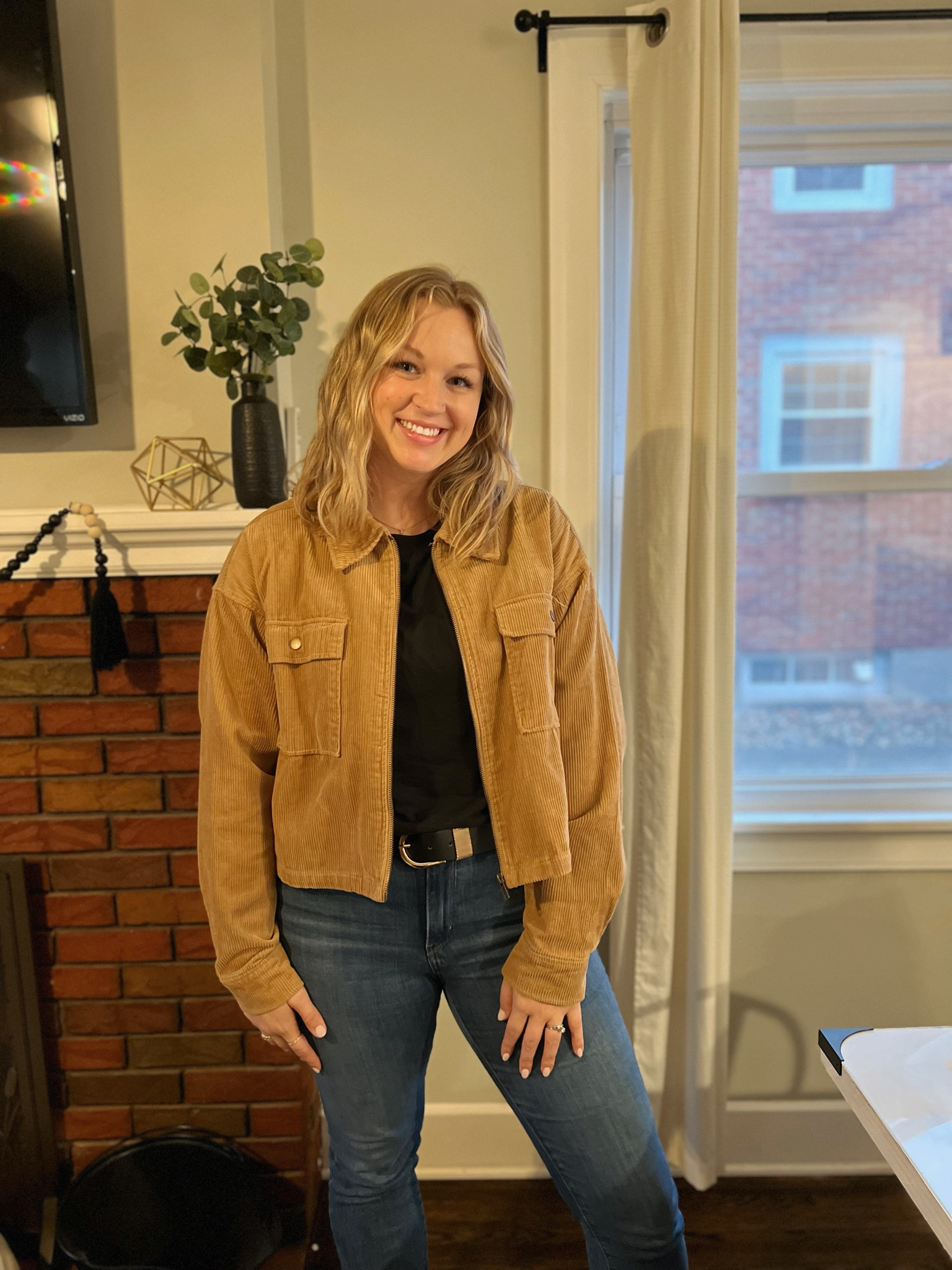 Love a cutie corduroy jacket🫶🏻 

#LTKcurves #LTKbeauty #LTKSeasonal