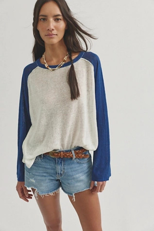 We The Free Go Team Fine Gauge Sweater | Free People (Global - UK&FR Excluded)