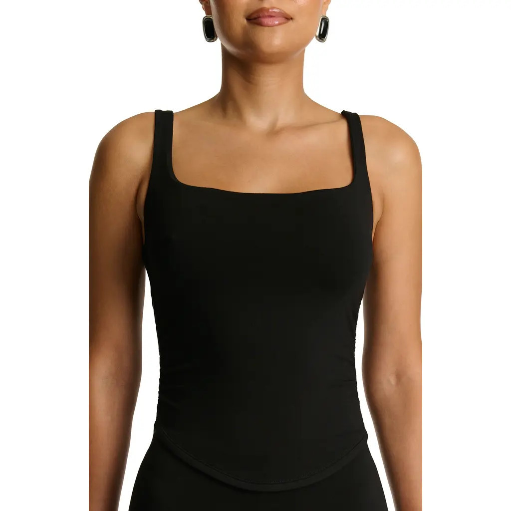 Naked Wardrobe Smooth Tank in Black at Nordstrom, Size Small | Nordstrom
