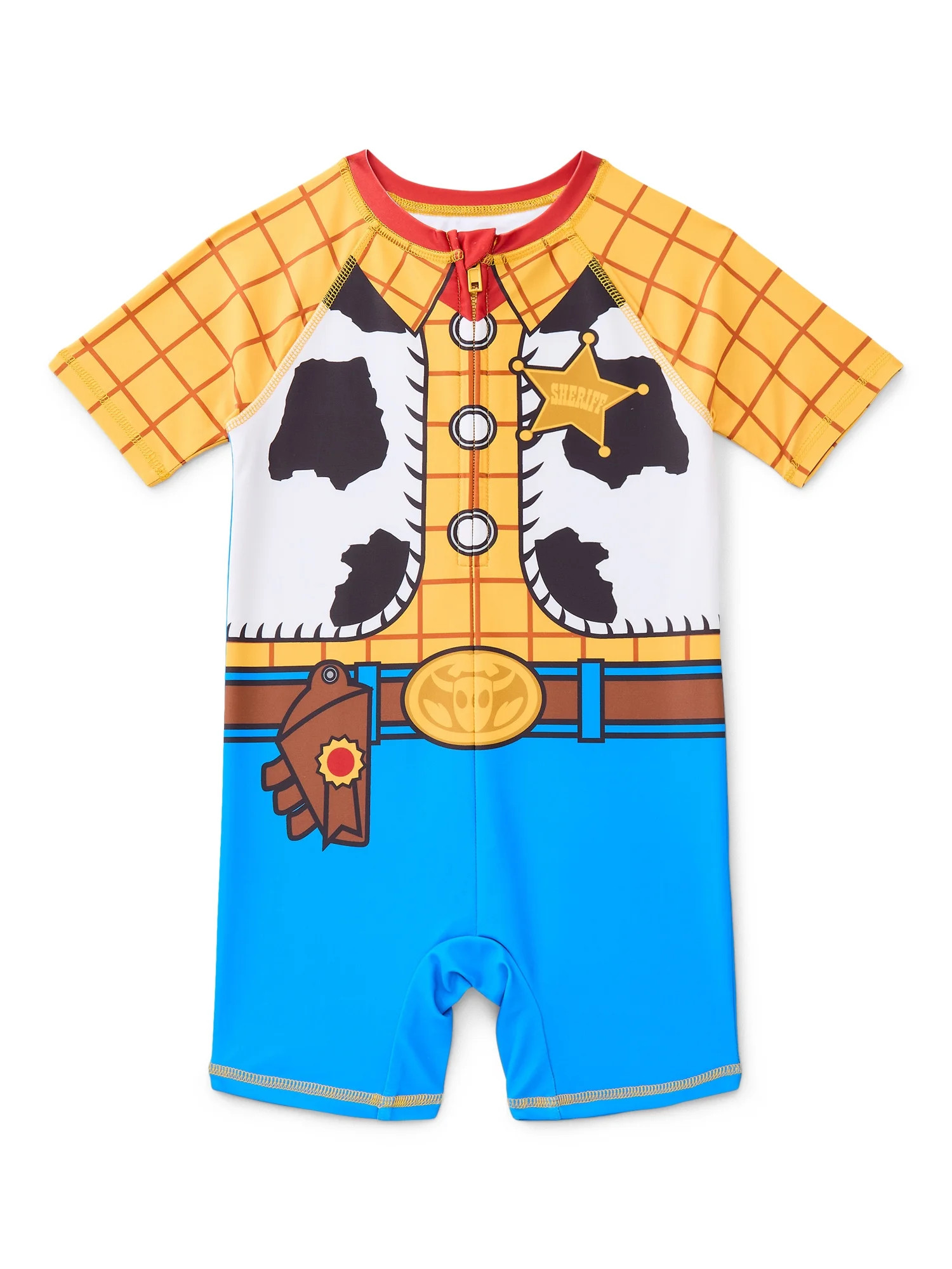 Character Toddler Boy Cosplay One-Piece Zip Swimsuit, Sizes 2T-5T | Walmart (US)