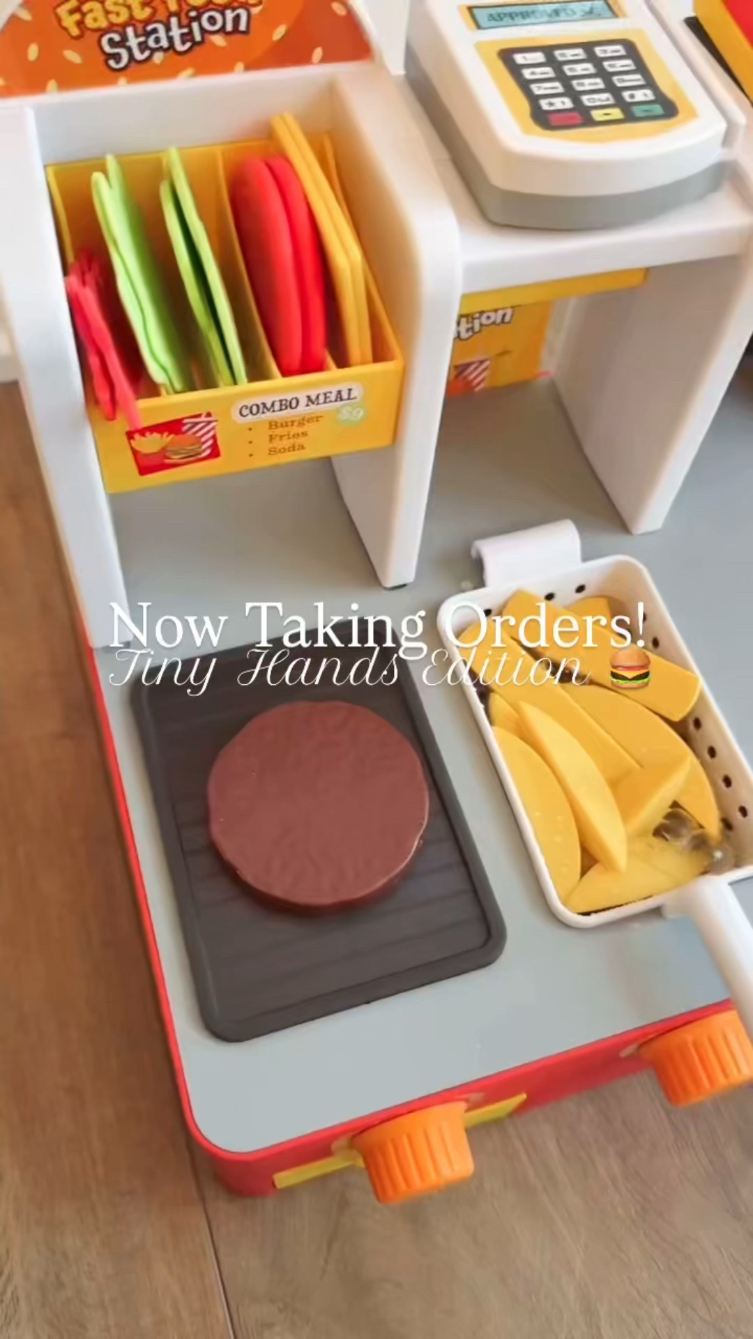 Okay… this one is so fun! 🍟✨ 

The kids have been running their own little restaurant with this Fast Food Play Set …. it even has lights, sounds, a potato cutter, and pretend order cards! 🙌

It’s imaginative play at its best … taking orders, serving “customers,” and giggling nonstop. The perfect gift for any little chef or future entrepreneur! 💛

SHOP : https://amzn.markable.ai/FzU0EUXi

#KidsFavorites #ImaginativePlay #AmazonFinds #CaseyLeighStyle #ScreenFreeFun #GiftIdeasForKids #PretendPlay

#LTKKids #LTKGiftGuide #LTKHoliday