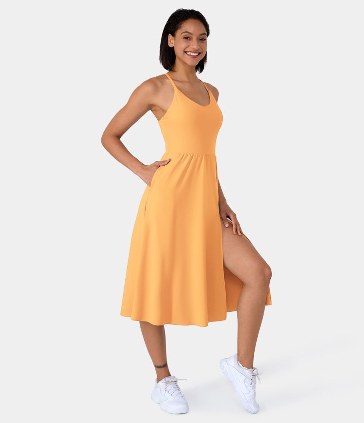 Women’s Everyday Midi Chill Dress-La Land - HALARA | HALARA