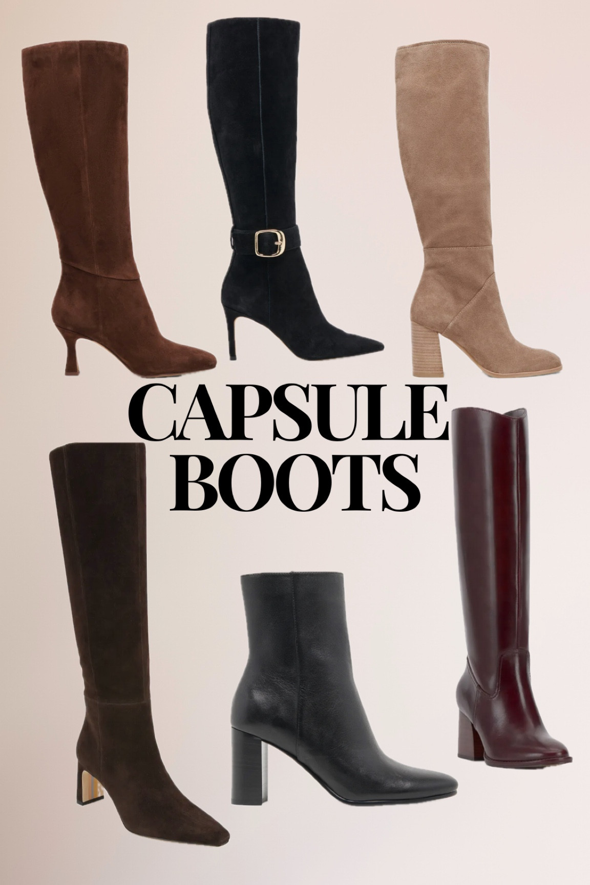 Capsule wardrobe boots 👢

#LTKSeasonal #LTKShoeCrush #LTKCyberWeek
