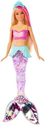 Barbie Dreamtopia Sparkle Lights Mermaid Doll with Swimming Motion and Underwater Light Shows, Ap... | Amazon (US)