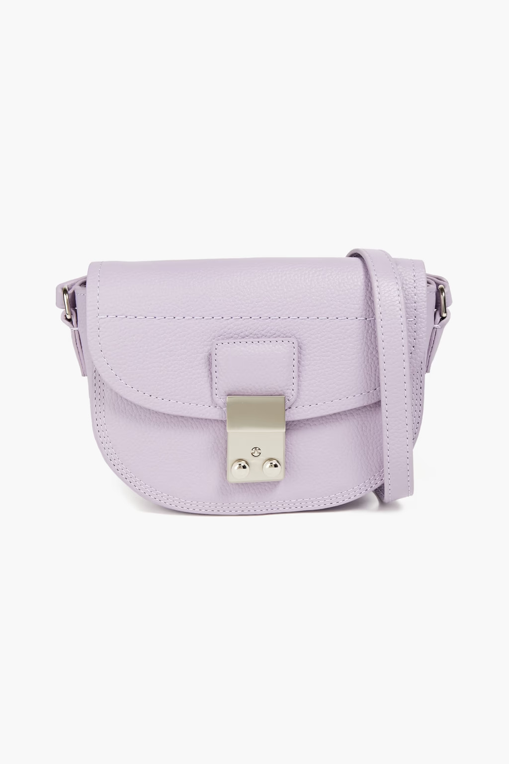 Lilac Pashli mini textured-leather shoulder bag | Sale up to 70% off | THE OUTNET | 3.1 PHILLIP L... | The Outnet (US and CA)