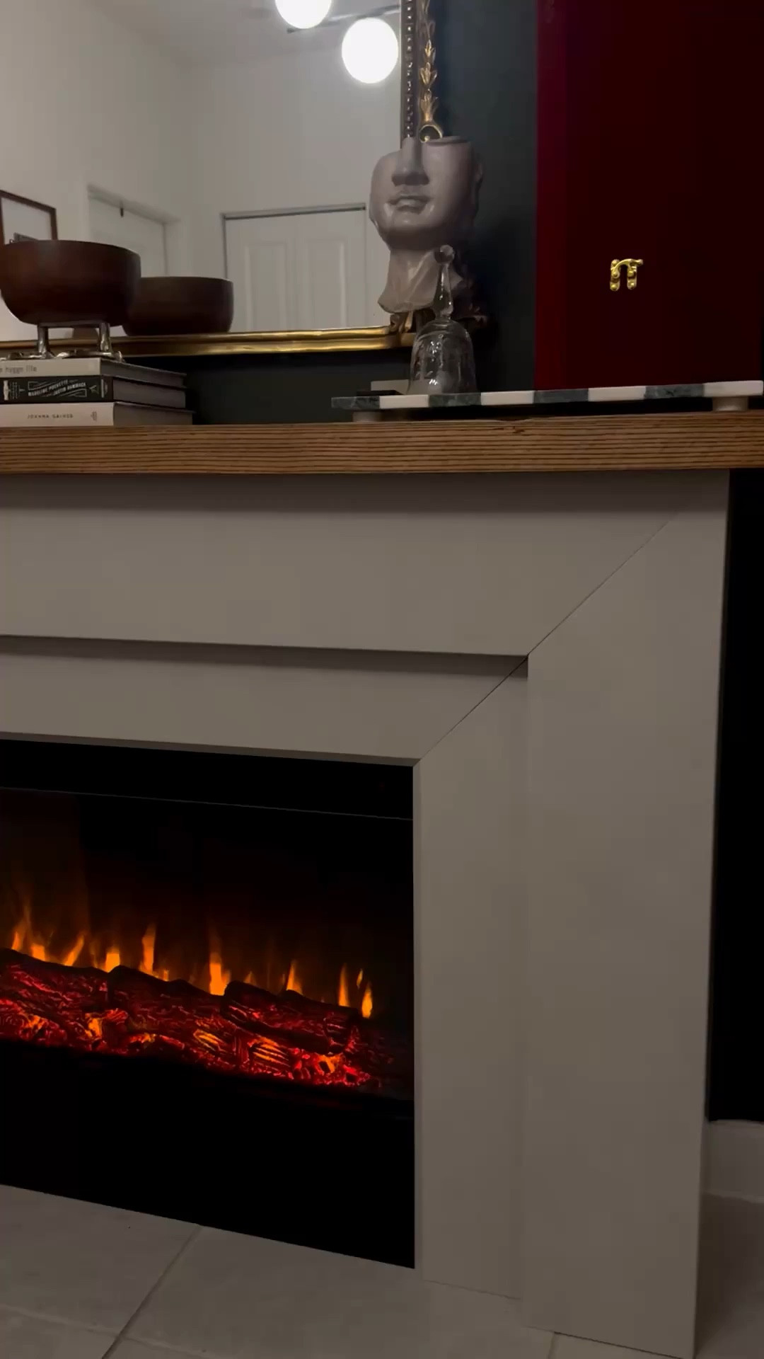 Will never get over the vibes this fireplace givesssss 😍

We’re still drooling over this gorgeous @Wayfair  fireplace and the amount of ambiance it added to our home 😍 It has a gorgeous wooden mantel and fully functioning electric fireplace that can also operate without heat (we’re in south Florida so it’s perfect!) 👌 

Add warmth and glow to any room with this stunning fireplace that can plug into any standard wall outlet without complicated electrical work or pricey installations. The LED flames change color to go with your style and home decor. We’ve had it for over a year and are just as obsessed as when we got it! 🔥✨ We completed the look with this stunning @Anthropologie Gleaming Primrose Mirror and we constantly get asked where it’s from 😍 The most beautiful combo!!! 🤎✨


#wayfair #wayfairhome #wayfairfinds #fireplace #malieelectricfireplace #manteldecor #mantelinspo #cozyhome #cozyvibes #anthropologie #anthrovibes

#LTKHome #LTKSeasonal

#LTKSeasonal #LTKHome #LTKSaleAlert