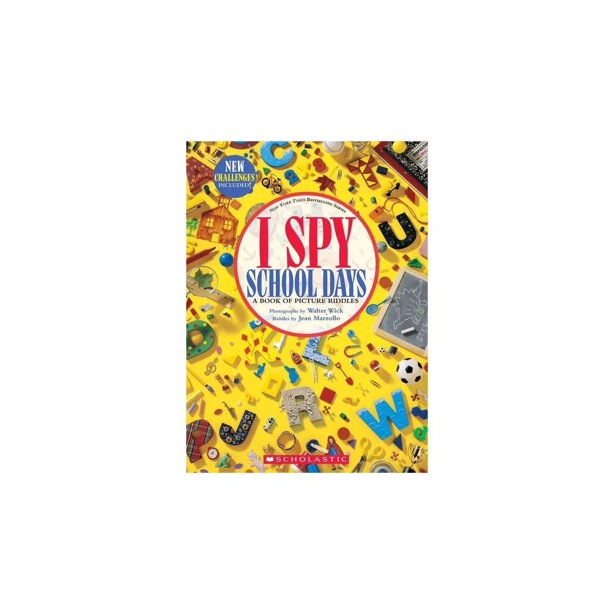 I Spy School Days: A Book of Picture Riddles - by  Jean Marzollo (Hardcover) | Target