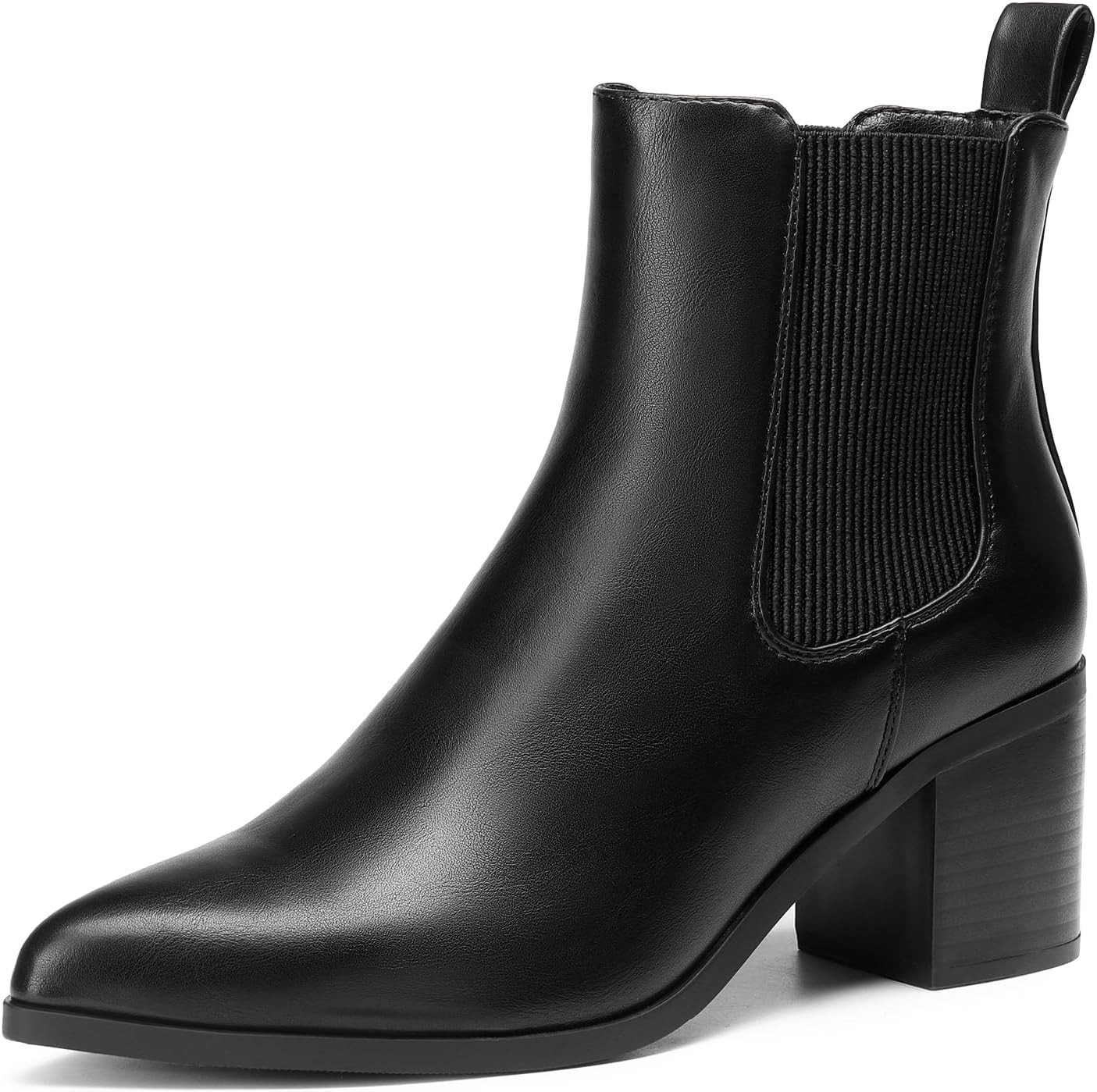 DREAM PAIRS Women's Heeled Ankle Chelsea Boots | Amazon (US)