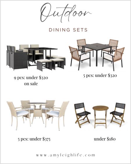 Outdoor dining sets. Some on sale!

Outdoor dining, outdoor bistro set, French bistro set, Outdoor furniture, patio furniture, patio furniture set, patio decor, patio set, back patio, back patio chairs, backyard patio, boho patio, patio couch, patio chairs, coastal patio, patio conversation set, conversation set, chat set, outdoor patio decor, outdoor patio furniture, front patio, patio ideas, patio inspo, patio loungers, lounge chairs, modern patio, outdoor patio set, outdoor patio chairs, outdoor patio furniture, pool patio, patio refresh, ooutdoor patio set, outdoor patio, outdoor bistro set, club chairs, patio club chairs, porch club chairs, outdoor club chairs, outdoor conversation set, outdoor chaise lounge, outdoor decor, outdoor deck, outdoor daybed, outdoor entertaining, Amy leigh life, outdoor furniture set, outdoor home, outdoor inspo, outdoor decor ideas, 4th of July, summer party patio, outdoor sale, sales, sale alert, sale sale alert, furniture sale, pool chairs, poolside furniture, weather resistant pool chairs, outdoor dining, outdoor patio, outdoor chairs, outdoor dining set, outdoor dining furniture, outdoor dining chairs, outdoor entertaining, outdoor furniture set, outdoor inspo, outdoor ideas, outdoor living, outdoor lounge, outdoor patio decor, patio chairs, back patio, back patio furniture, backyard patio, boho patio, dinning, outdoor patio chairs, patio dining chairs, coastal patio, patio dining set, patio dining chairs, patio entertaining, patio furniture, patio refresh, small patio set, outdoor patio set, target patio, porch decor,  rattan chairs, rattan patio chairs, rattan dining outdoor, wicker set with cushions, outdoor amazon, amazon outdoor furniture, amazon outdoor, amazon patio, patio furniture amazon, amazon patio furniture, affordable patio, amazon chair acacia outdoor wood chairs, acacia club chairs, 

#amyleighlife
#dining

Prices can change. 

#LTKSaleAlert #LTKHome #LTKxWalmart