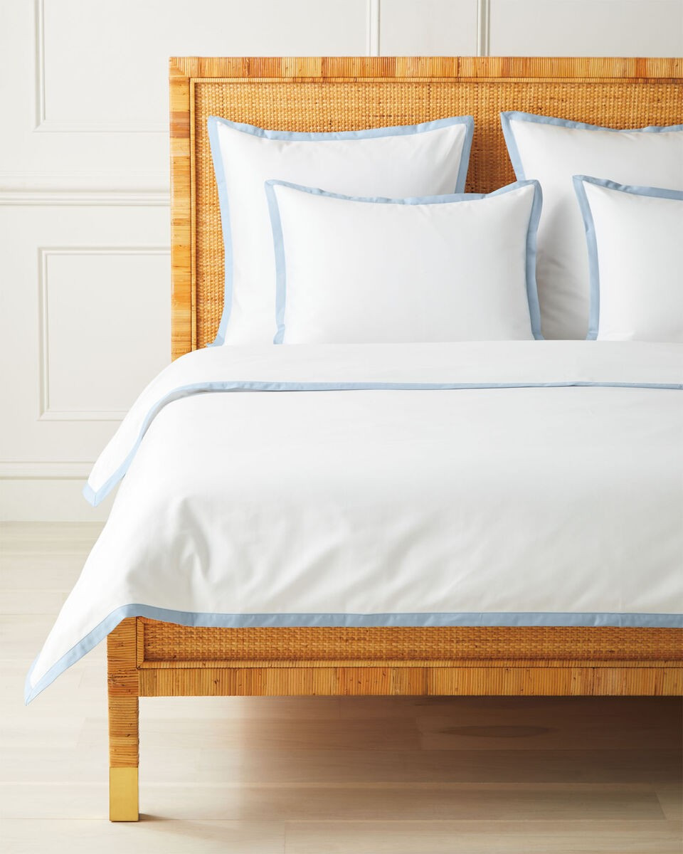 Border Frame Duvet Cover | Serena and Lily