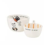 Mud Pie Halloween Nested Dip Bowl Set of 2 (Skeleton) | Amazon (US)