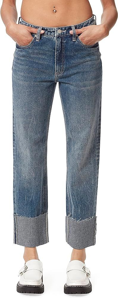 Circus NY Women's High Rise Relaxed Straight Jean | Amazon (US)