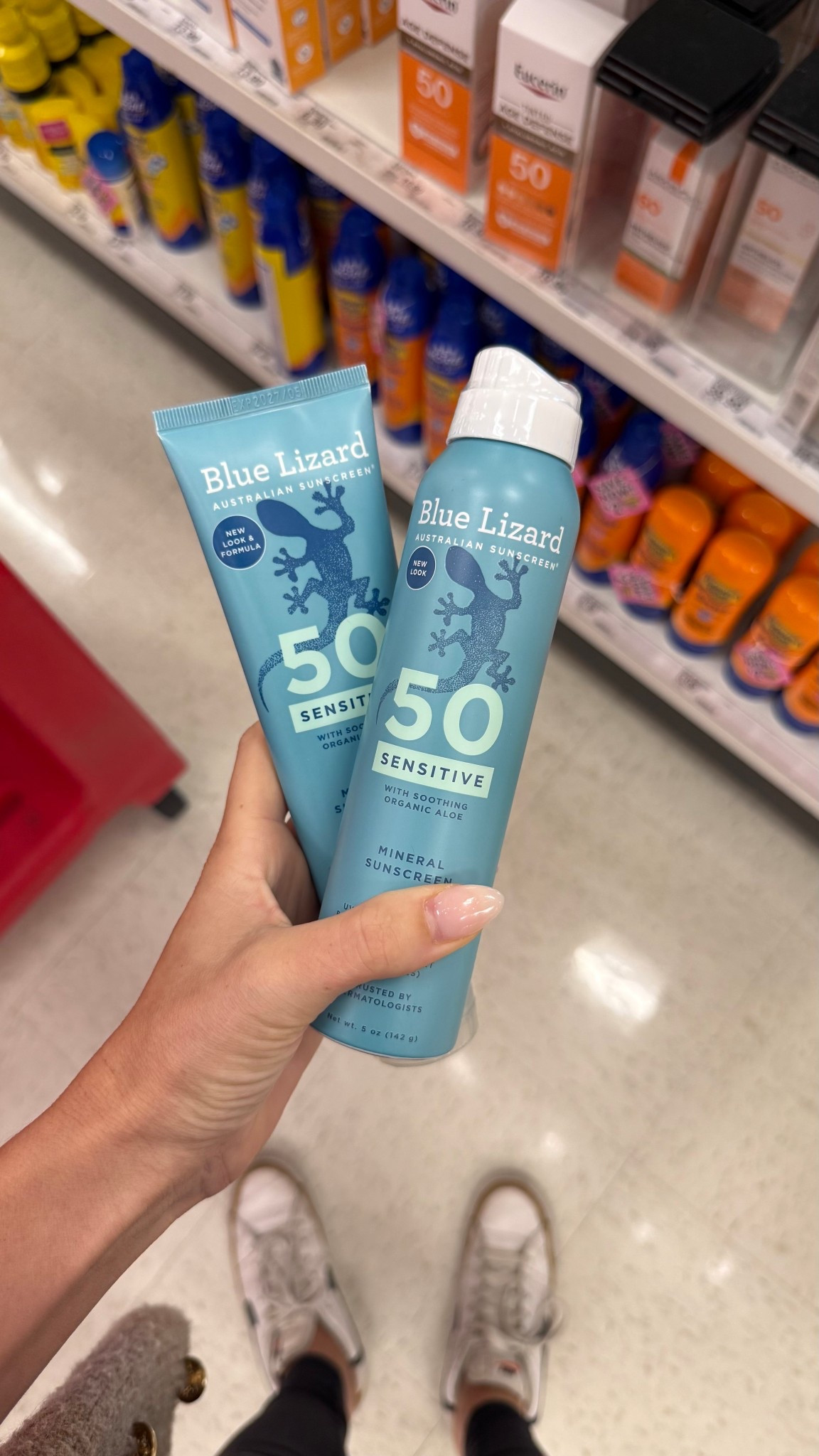 Stocking up on our go-to sunscreen for beach days, pool days, and every day in between ☀️💙 I love that Blue Lizard is mineral-based, gentle on sensitive skin, and water-resistant — perfect for the whole family! Linked our favorites on my LTK 🧴 #SafeInTheSun #LTKFamily #LTKSummer #LTKFinds #BlueLizardSunscreen #MineralSunscreen #CleanSunCare #MomApproved #FamilyEssentials #SunSafety #SunscreenThatWorks #BeachBagEssentials #KidsSkincare #SafeSun #MomLife #EverydaySPF

#LTKSeasonal #LTKActive #LTKKids