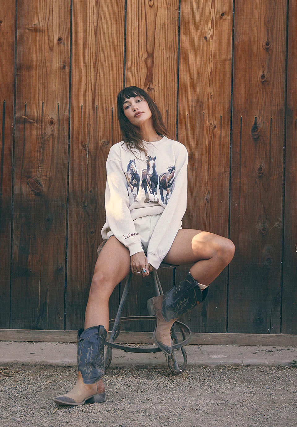 Clydesdale Thermal - Creme | Darlin'