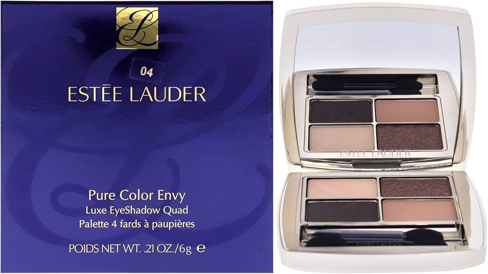 Estee Lauder Pure Color Envy Luxe Eyeshadow Quad - 04 Desert Dunes Eye Shadow Women 0.21 oz | Amazon (US)