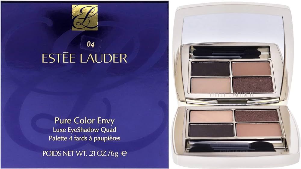 Estee Lauder Pure Color Envy Luxe Eyeshadow Quad - 04 Desert Dunes Eye Shadow Women 0.21 oz | Amazon (US)