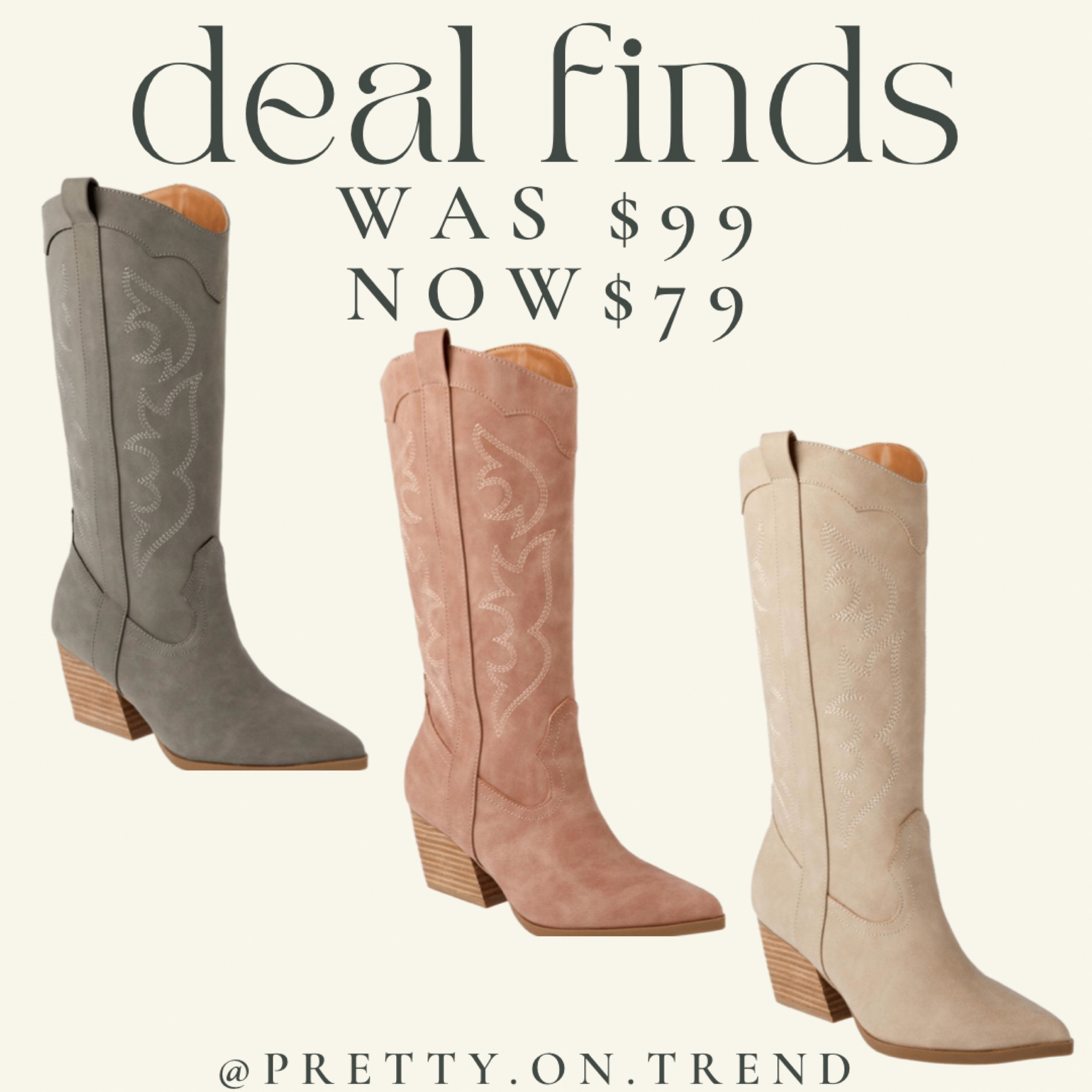 Cowboy boots

#LTKshoecrush #LTKsalealert #LTKSeasonal