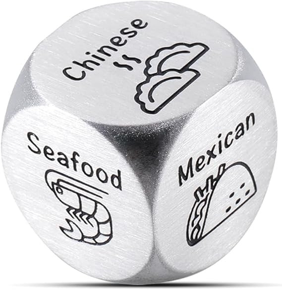 Anniversary Steel Gifts for Him Her Date Night Dice Gift for Boyfriend Girlfriend Wife Husband Co... | Amazon (US)