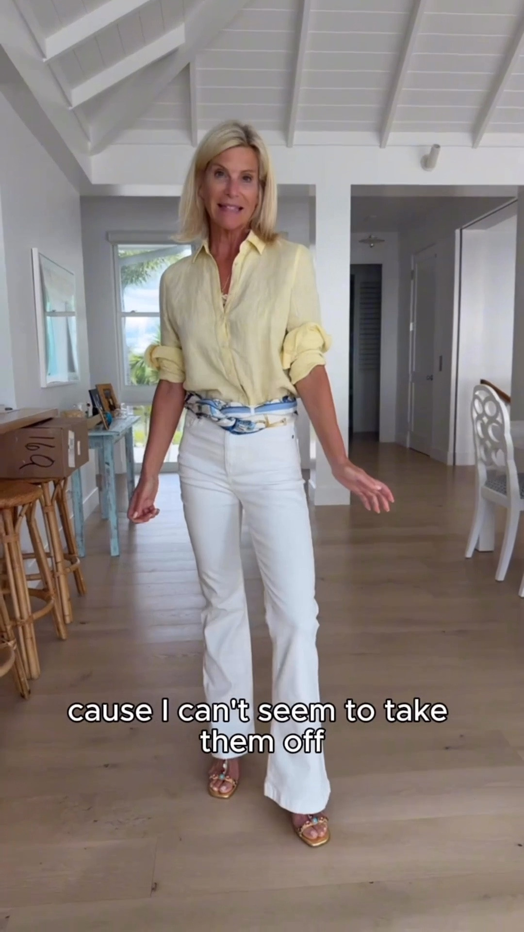 Polished Summer Outfit with J.McLaughlin.

#LTKOver40 #LTKootd