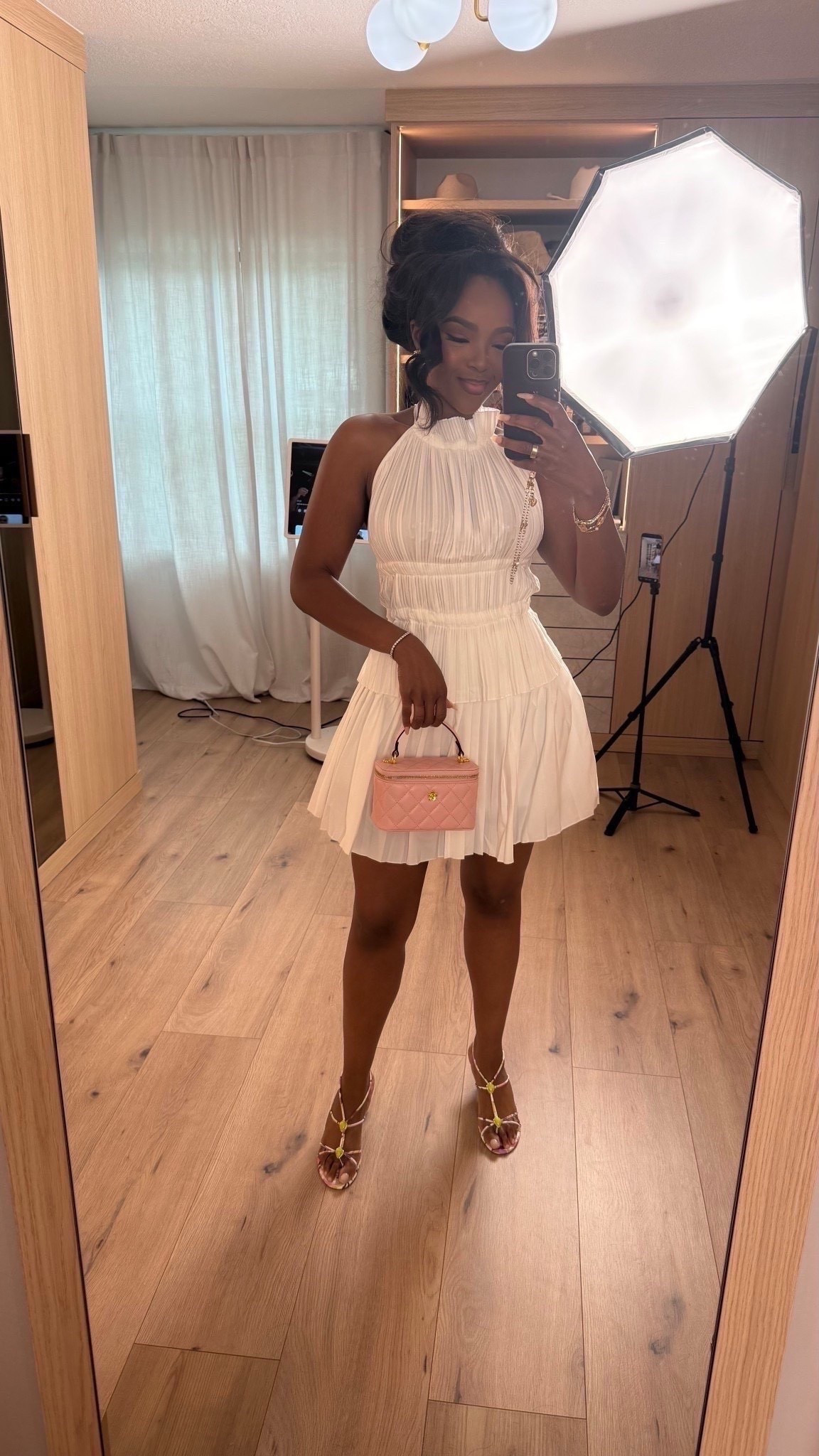 Scroll to shop! ✨ Everything from this look is linked below. 👇🏽    Wearing: Size Small | 5’4” | 140 lbs  📲   Download the FREE LTK app & follow me (@kirasfashionfinds) to shop all my daily finds.  #LTKootd #LTKPetite #LTKU