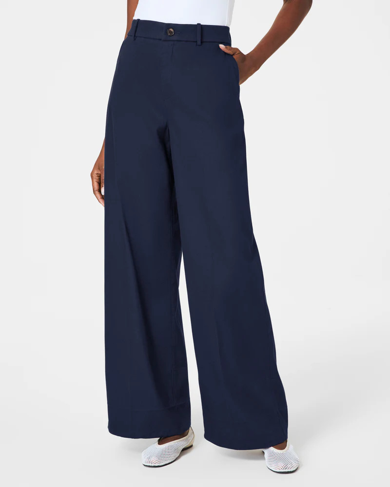 SPANXsupersmooth™ Stretch Twill Wide Leg Pant | Spanx