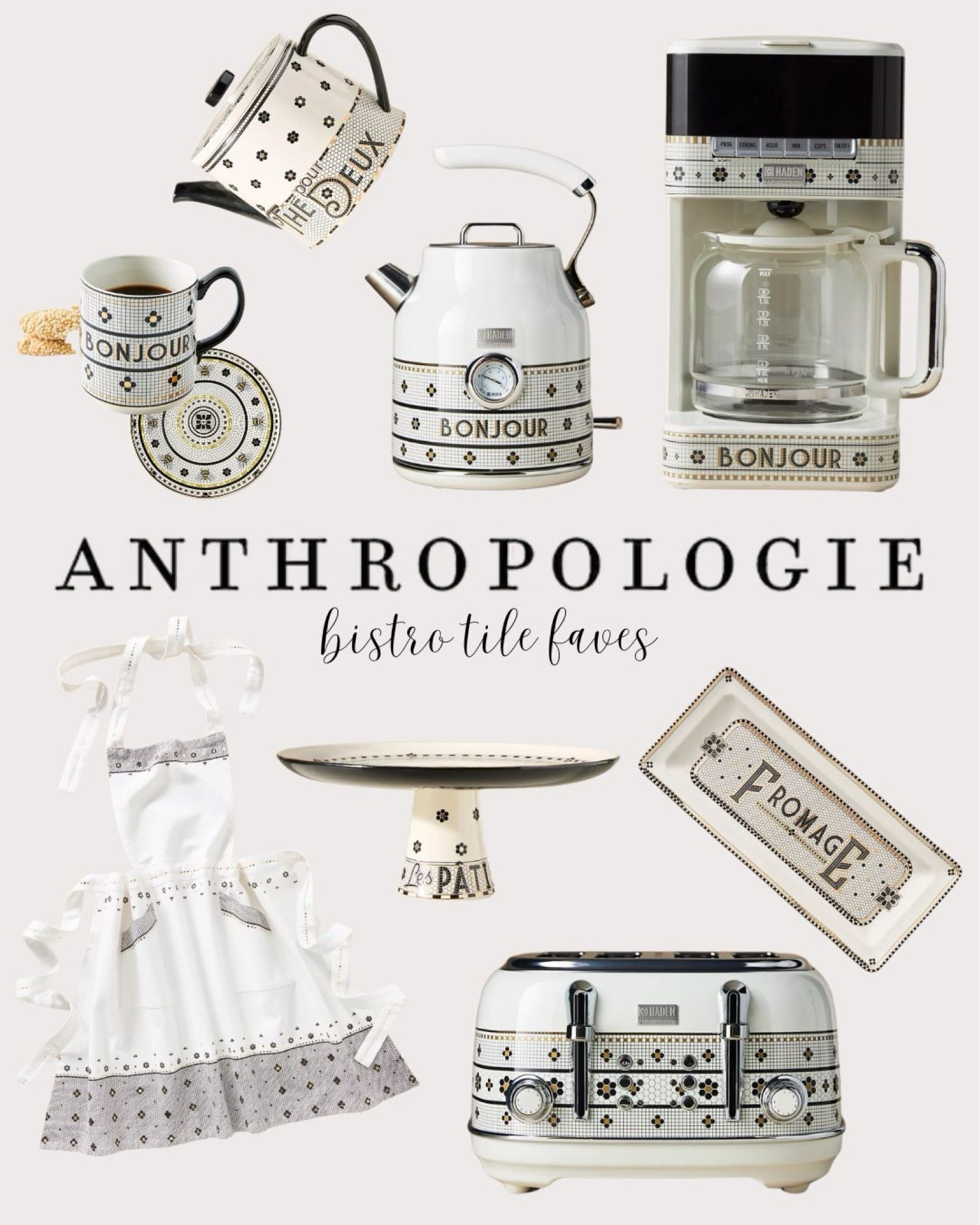 I can’t get enough of this Anthropologie collection! Shop my favorite bistro tile kitchenware☕️

#LTKGiftGuide #LTKHome #LTKParties