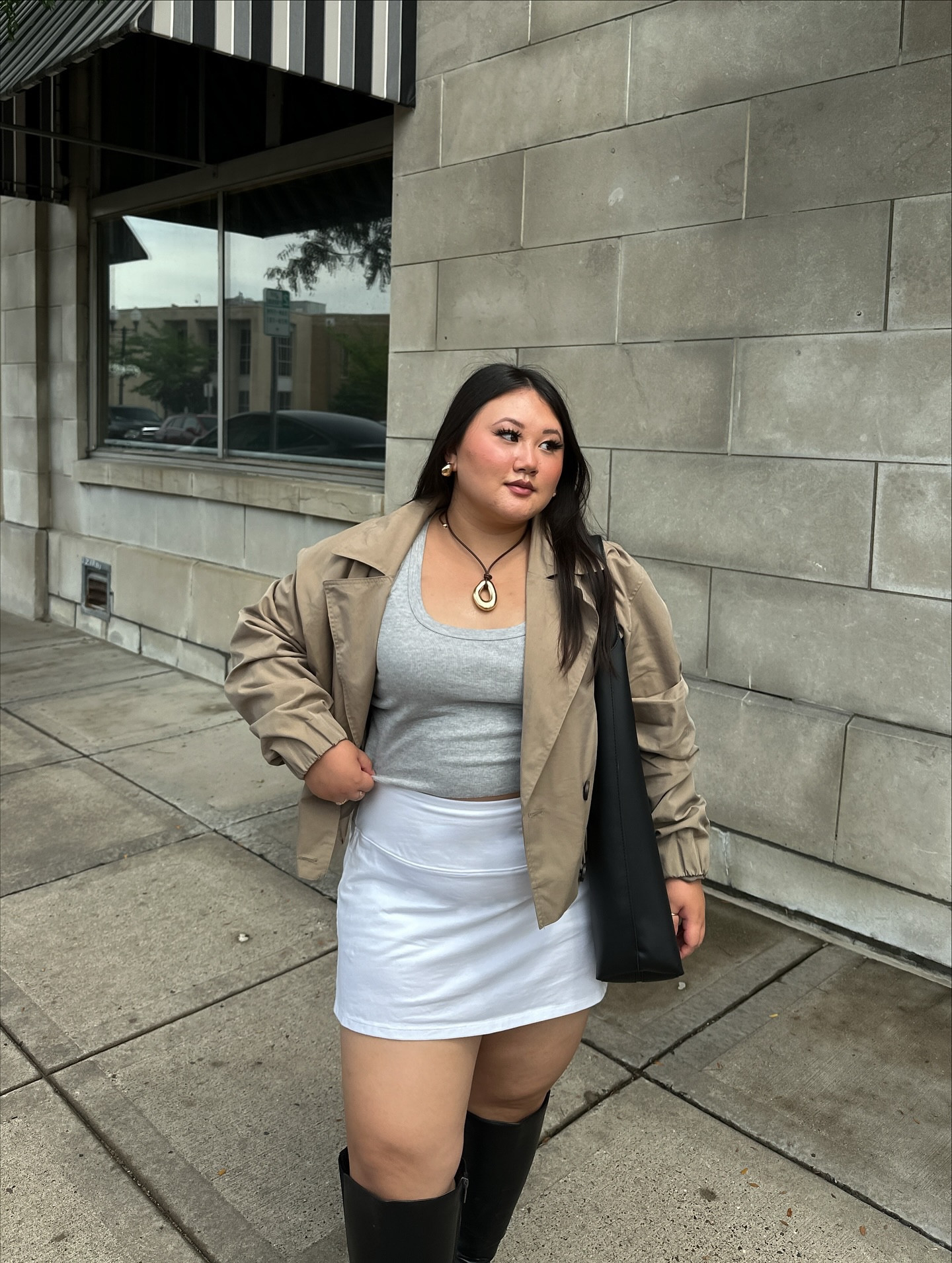 In a room full of people you look for me 🤭

Outfit details tagged 🩶

FOLLOW @angelstyledthat for more midsize + short girl fashion inspo 
.
.
.
Outfit diaries, style diaries, style ideas, style trends, content creator, fashion blogger, midsize style, midsize fashion, fall outfits, fall style, casual outfit, fall fashion, casual style, trendy style, trends, summer outfit, Minimal fashion, minimal outfit, minimal style, chic fall outfit, autumn style, autumn fashion, fall trends
#midsizestyle #shortgirlfashion #shortgirlstyle #midsizegals #midsizeoutfits #trendingreel #midsizefashion #fallstyles #fallfashion #womensupportingwomen #femalegaze #falloutfit #pinterestinspired #Pintereststyle #falloutfitinspo #Pinterestaesthetic #minimalstreetstyle #minimalstyledaily