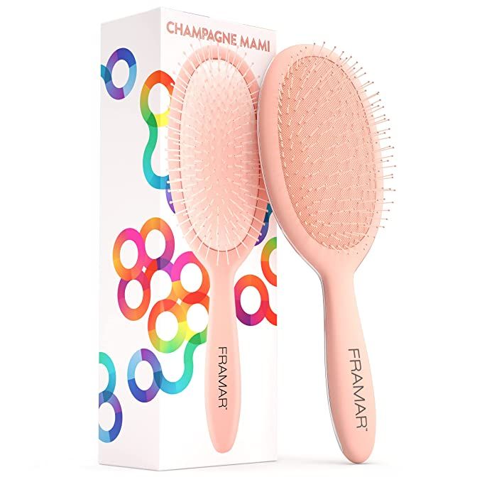 Framar Detangling Brush for Curly Hair – Hair Brushes for Women Detangler, Hair Brush for Women... | Amazon (US)