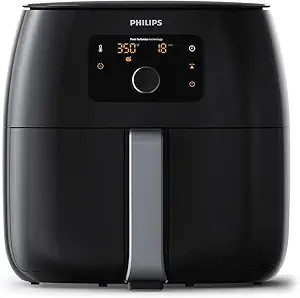 Philips Premium Airfryer XXL, Fat Removal Technology, 3lb/7qt, Rapid Air Technology, Digital Disp... | Amazon (US)