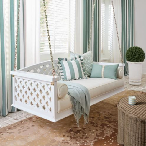 Berkshire Porch Swing with Cushions | Ballard Designs, Inc.