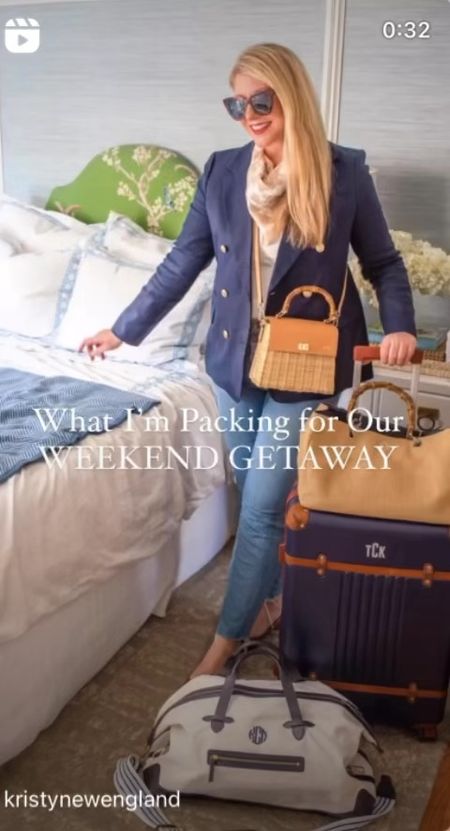 Favorite packing essentials for our weekend away. Great navy luggage, my favorite packing cubes, and some great classic wardrobe staples...

#LTKGiftGuide #LTKFind #LTKtravel