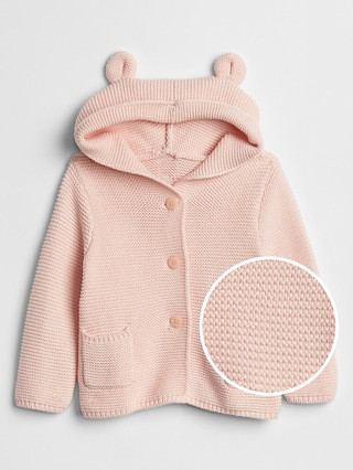 Baby Bear Garter Cardigan | Gap Factory