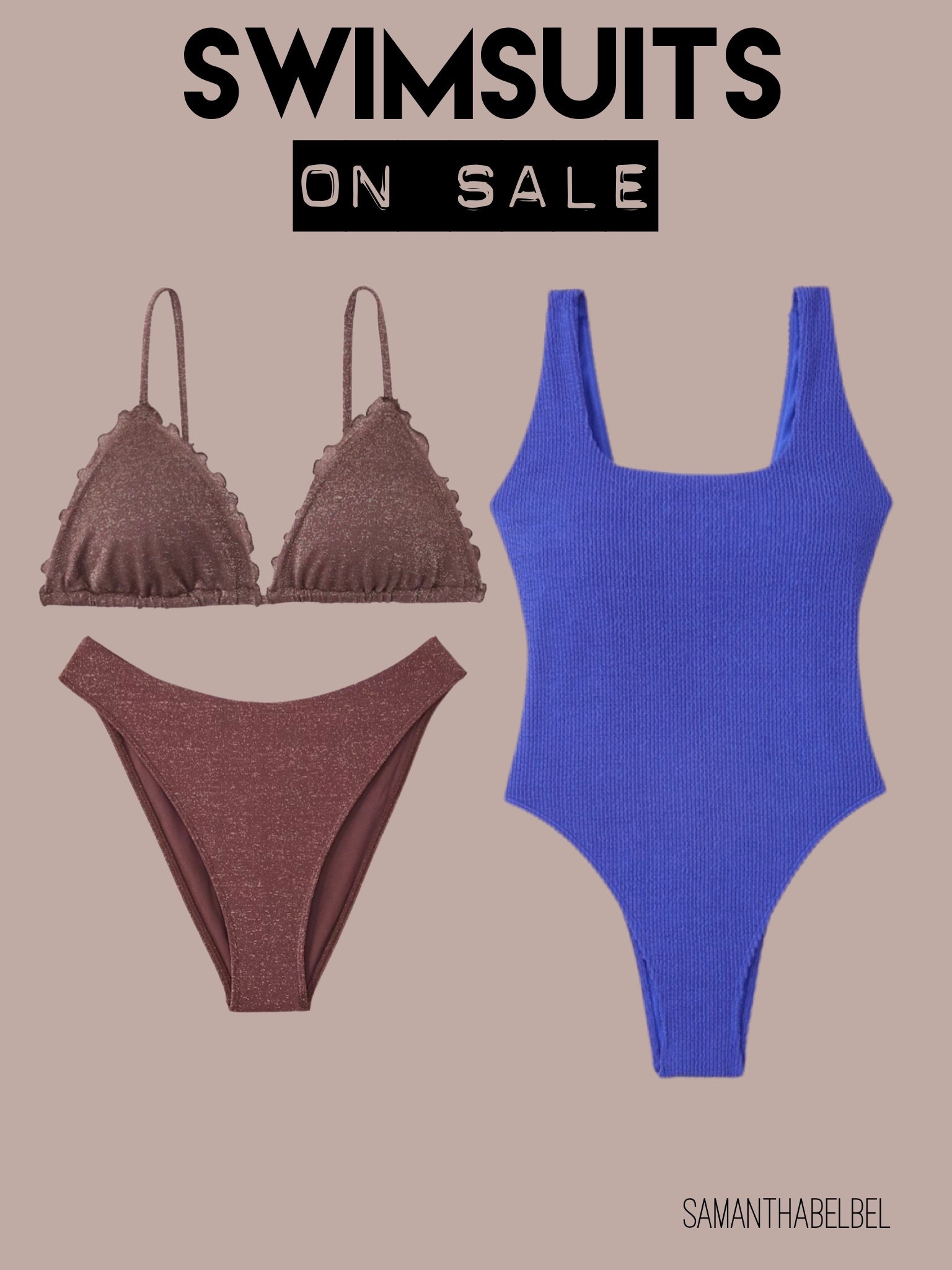 One piece swimsuits bikini on sale vacation outfit resort wear 

#LTKunder50 #LTKswim #LTKsalealert