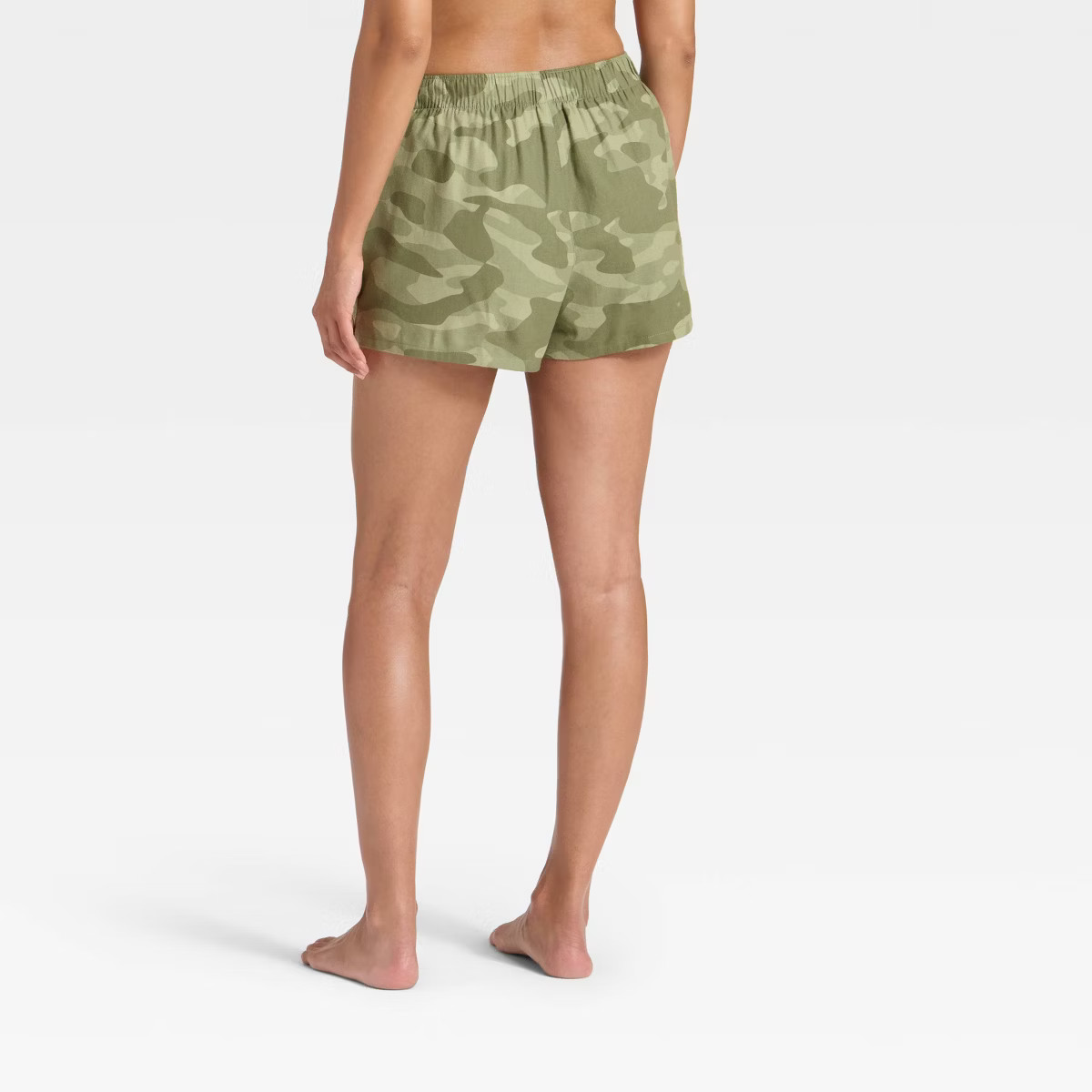 Women's Boxer Pajama Shorts - Wild Fable™ Camo XXL | Target