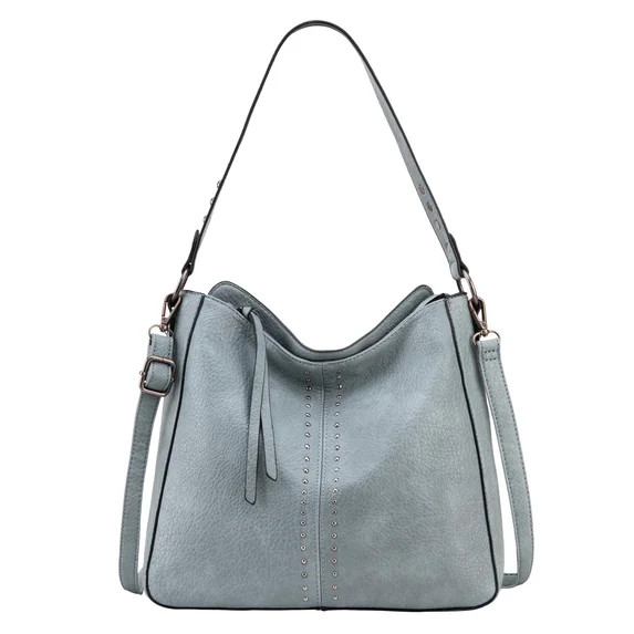 Montana West Hobo Bag for Women Crossbody Purse and Handbags Ladies Chic Shoulder Bags, Light Blu... | Walmart (US)