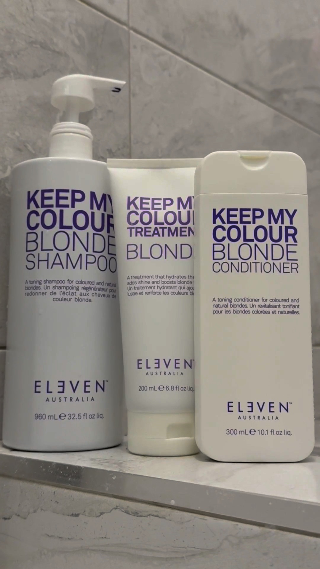 Blonde care made easy with my fav 💜
Using the Keep My Colour Blonde shampoo, conditioner, and treatment to keep my blonde fresh, bright, and
brass-free!
Whether it's nourishing the strands or toning for that
perfect finish, these products do it all!😍
#BlondeGoals #HairCareRoutine
#KeepMyColourBlonde #Ad

#LTKireland #LTKbeauty #LTKeurope
