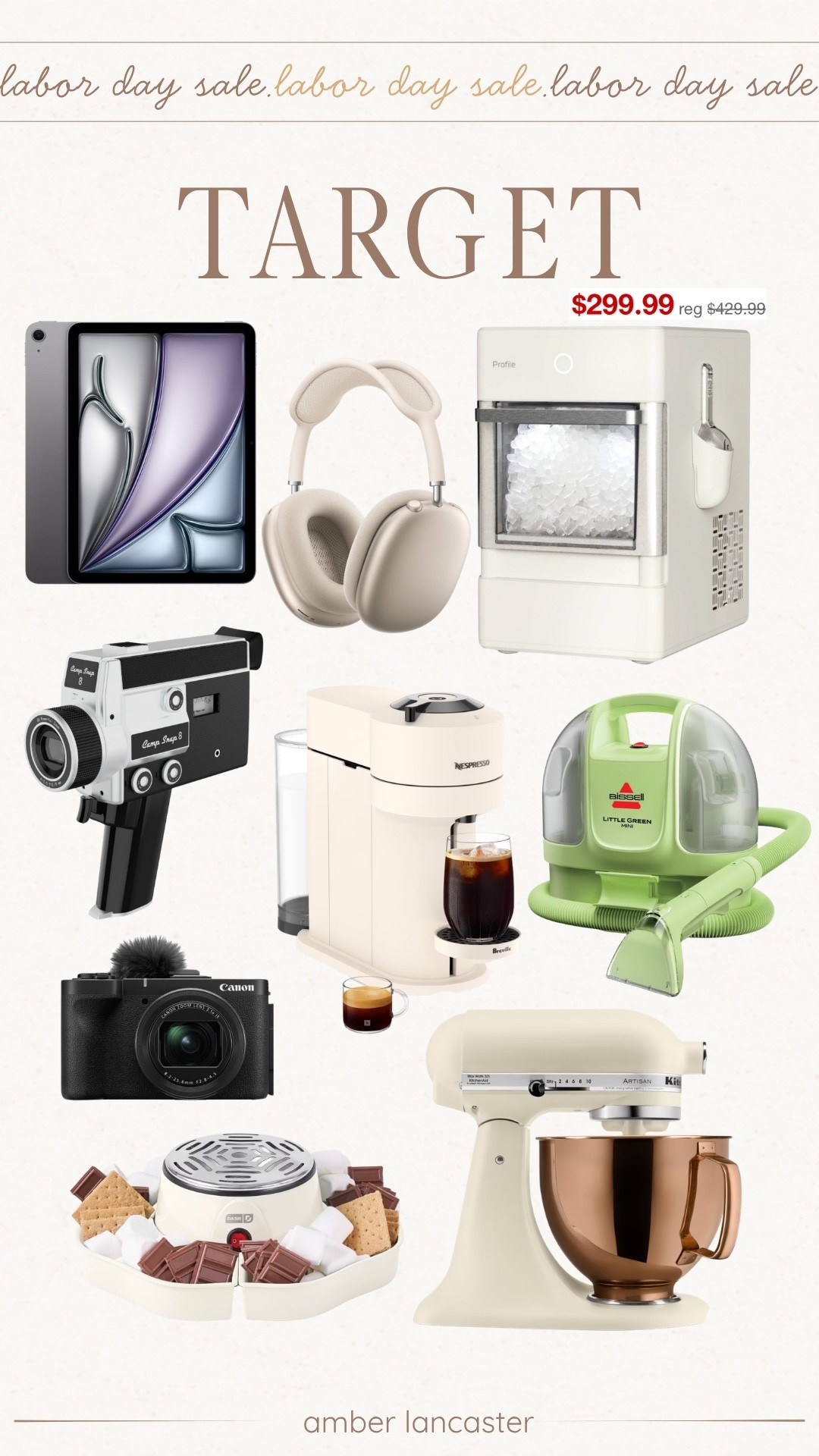 Target Labor Day Deals! 🎯 Including the best-selling GE x Hearth & Hand with Magnolia Nugget Ice Maker! Deals end tonight! | 
target, target labor day deals, target labor day sale, target sale, labor day deals, labor day sales, labor day weekend, target home, nugget ice maker, kitchen appliances, electronic sale, digital camera, camp snap.

#LTKSaleAlert #LTKSeasonal #LTKHome