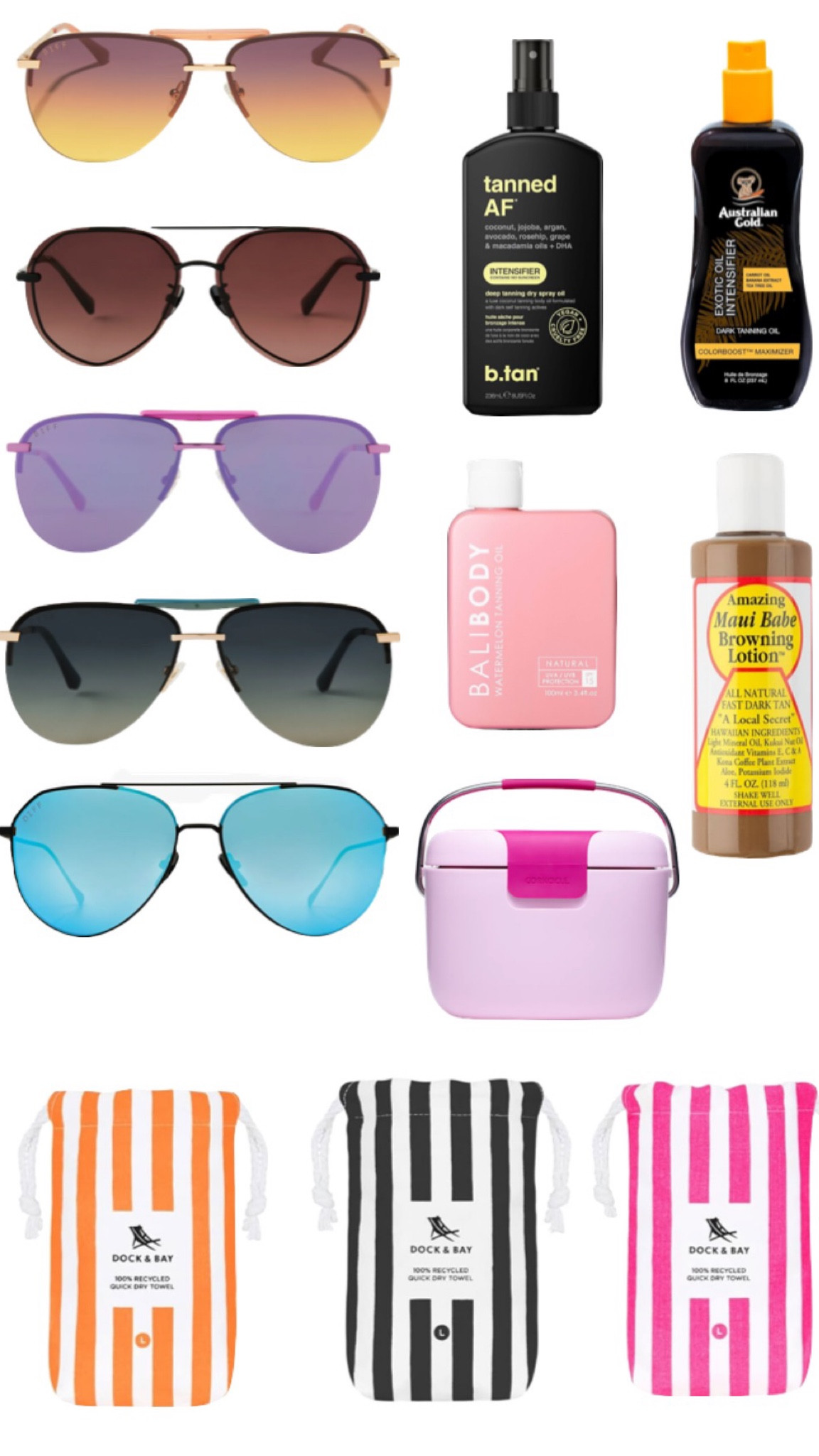 Spring break necessities! 

#LTKfindsunder50 #LTKSeasonal #LTKtravel