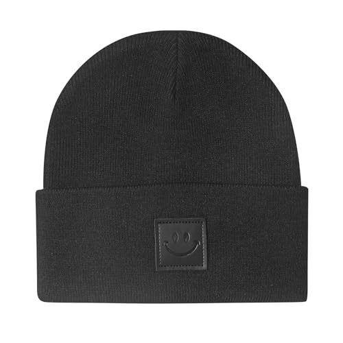 MaxNova Black Beanie Hat | Amazon (US)