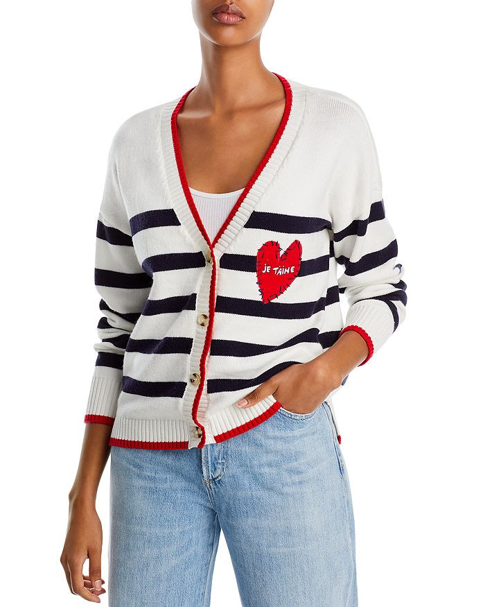Stripe Grandfather Cardigan - 100% Exclusive | Bloomingdale's (US)