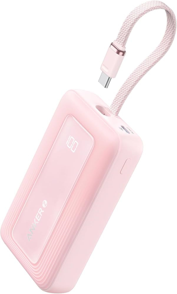Anker Zolo Power Bank (2025 Upgraded Version), 20,000mAh 30W High-Speed Portable Charger with Bui... | Amazon (US)