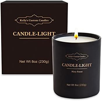 Amazon.com: Gifts for Men, Misty Forest Candles, Home Scented Candle, 8 oz Fall Soy Candles, Birt... | Amazon (US)