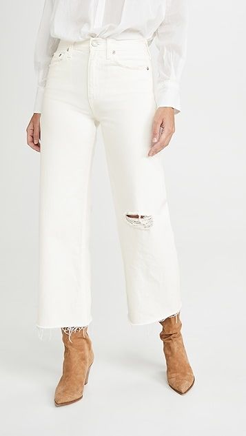 Audrey Crop Wide Leg Jeans | Shopbop