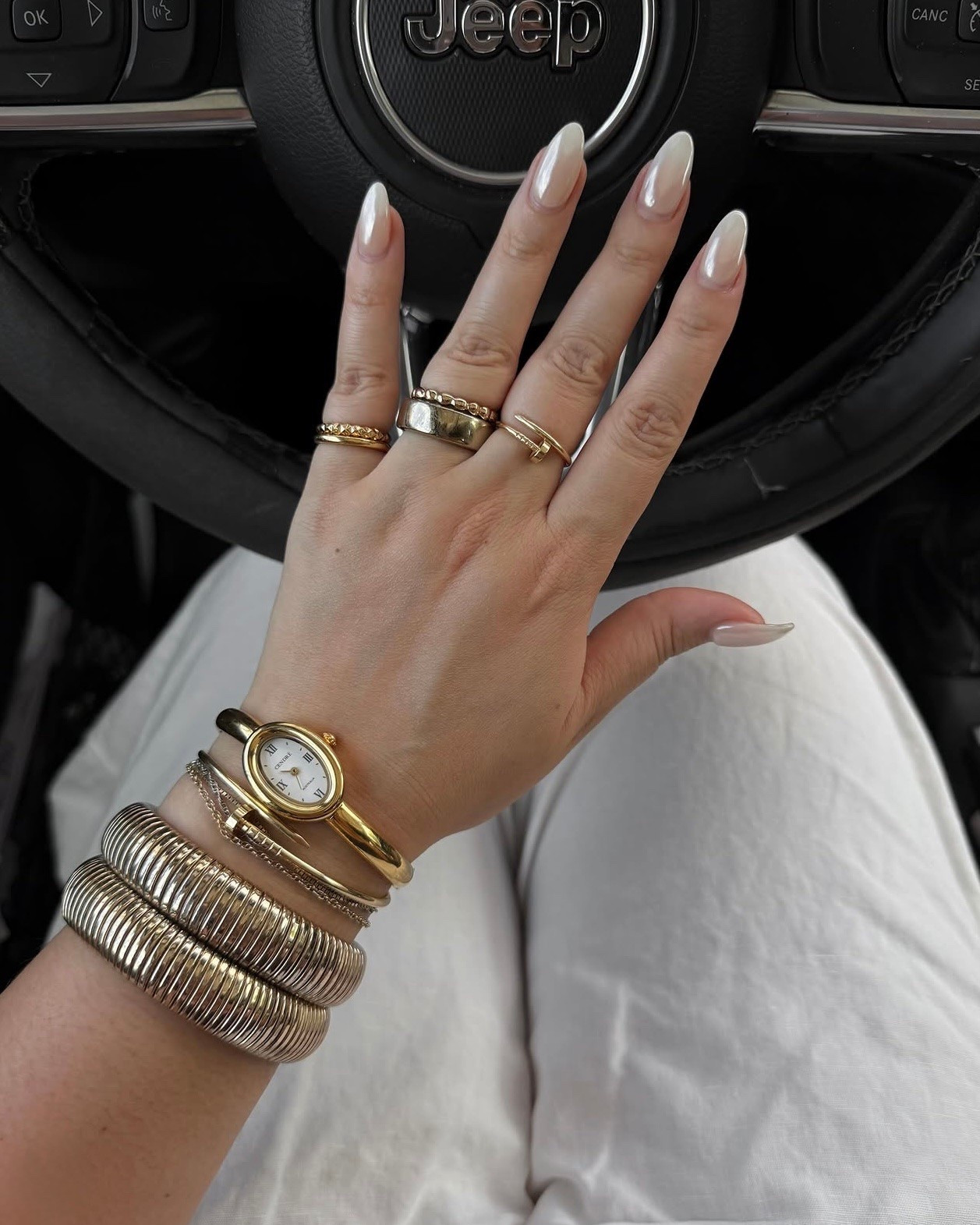 Sharing some of my favorite jewelry for fall - obsessed with this gold watch!

#LTKootd #LTKSeasonal