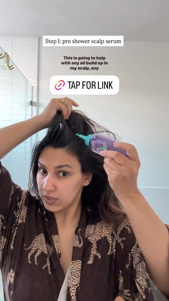 Pre-wash hair serum I'm using every hair wash reset 

 #LTKdayinmylife #LTKgrwm #LTKselfcare